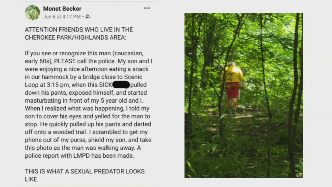 Cherokee Park Alleged Perv
